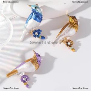 [COD] SweetBabiese Fashion Animal Bird Shape Brooches For Women Clothing Coat Jewelry Party Accessries Gifts