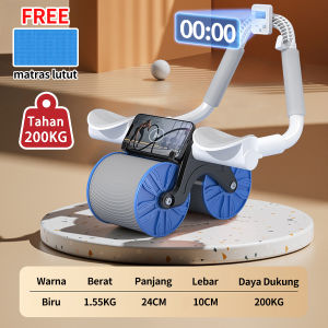 Epic Finds Ab Roller Double Wheel Ab Wheel Alat Latihan Otot Perut Abdonimal Roller Alat Fitness Abs