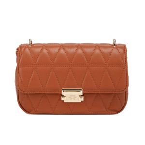 MKMC Tas Selempang Wanita Shoulder Bag Wanita Fashion Kulit Polos Resleting Crossbody Bag Multifungsi Tas Kerja Wanita Terbaru Tas Rantai Wanita Import Kekinian COD