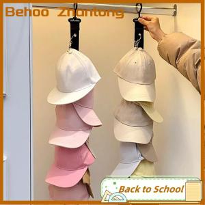 Behoo Mũ bóng chày lưu trữ Organizer với tám Clip treo tường cap chủ Closet lưu trữ Organizer cap Hanger