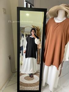 Gamis Crinkle Model terbaru gamis outer anzalea terlaris gamis kondangan motif 2025 terbaru kekinian