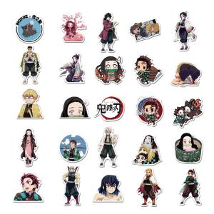 Stiker Demon Slayer Kimetsu No Yaiba isi 25 pcs