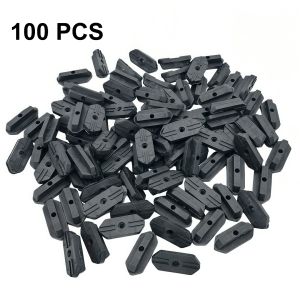 100Pcs Decking Clips Composite Deck Fastener WPC Floor Buckle Hidden Screw Installation Accessories Durable