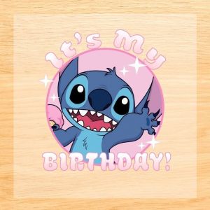 GEN306 New Stitch and Angel Crystal Adhesive UV Transfer Stickers DIY Label Stickers Cartoon Washable Stickers