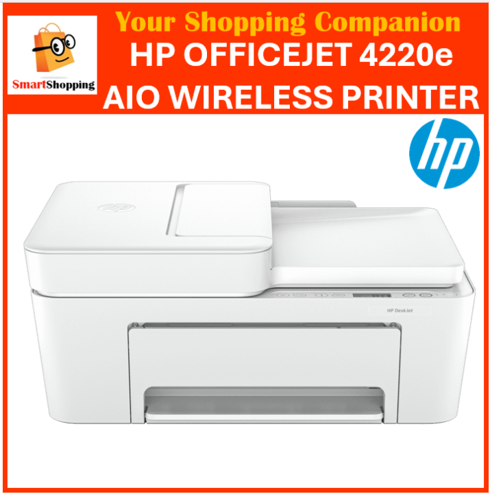 HP Deskjet Plus 4220e 4120e 4120 All In One Print Scan Copy Fax Wireless Wifi Air Print Mopria