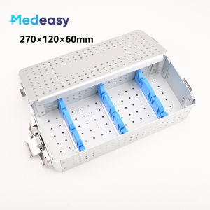 Aluminum alloy sterilization instrument white endoscope disinfection box