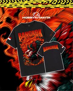 KAOS AYAM JAGO BANGKOK FIGHTER TSHIRT BANGKOK PAKHOY MANGON FIGHTER KAOS DISTRO AYAM PETARUNG PRIA WANITA | Hobbykitakita