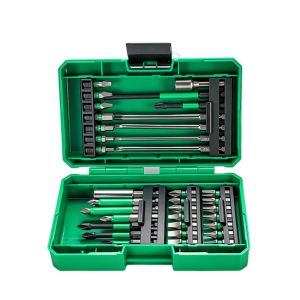 CLARO 27/35/39Pcs Mũi khoan hình lục giác Bộ mũi khoan Đầu khoan Bit Đầu vít tác động Chuyên nghiệp Công suất cao Bộ mũi vít Lắp đặt tại nhà