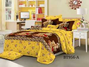 PROMO GRATIS ONGKIR Sprei Murah Teddy Bear Satu Set Ukuran 180x200 160x200 Pojok Karet