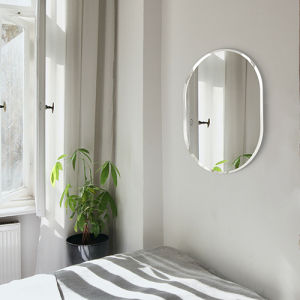 Cermin Wastafel Kamar Arch Rectangle 40 x 60 Capsule Mirror Kaca Cermin 5 mm