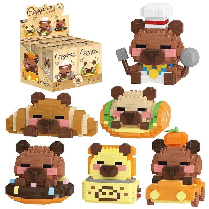 horizon (harlequin) # 971 : bébé recherche parents... UUMIR mini Khối xây dựng Capybara Tạo kiểu cho chó Thiết kế hoạt hình ...