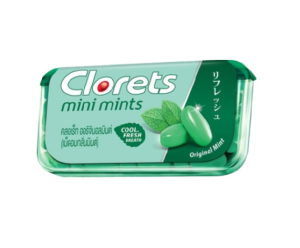 Clorets Original Mint / Clear Mint (12g x 12pcs) - Long-Lasting Fresh Breath