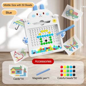 Kids Learning Toys Magnetic Drawing Board Letters Words Educational Toys for Boys Girls 3 4 5 6 Years Old Doodle Board with Pen & Learning Creative Parent-child Interactive Games Toy