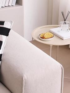 Premium Design Removable Metal Tray Side/Coffee/Dessert/Bedroom Side Table Home Living Office Furniture