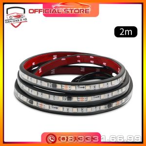 Dây Đèn LED DRL 12V/ 24V dài 1.5M / 2M Nhiều Màu Sắc Trang Trí Xe ô tô con và xeTải