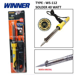 Solder Winner WS112 40 Watt Original / Soder Winner WS 112 40 W Ujung Kristal