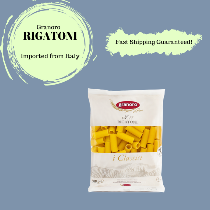 Produk Rigatoni Rigatoni Pasta 500g from Italy | Lazada Philippines