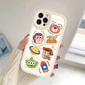 DEAMOR Case Redmi A1 A2 9A 9C 10A 10C 12C 13C Redmi Note 10 Note 10S Note 11 Note 11S Note 12 4G Poco C40 C65 Poco C55 Poco M5S Casing Boneka Kartun Cowboy Toy Story CU102