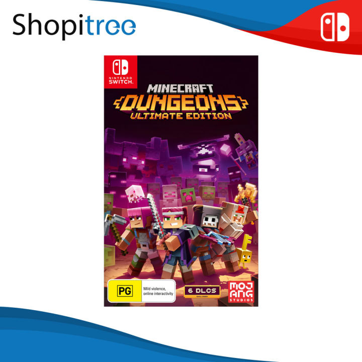 Nintendo Switch Minecraft Dungeons Ultimate Edition Lazada