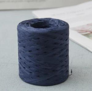 200m Raffia Yarn Rope Ribbon Natural Raffia Straw Paper Cords for Waving Twine Party Packing Craft DIY Bag Hat Sewing Supplies