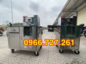 [HCM] Máy Ép Mía Truyền Thống 1m2 MÔ TƠ 1.5 HP ĐỒNG INOX