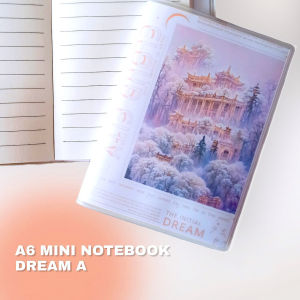 A6 MINI NOTEBOOK AESTHETIC RETRO VINTAGE | BUKU KECIL | BUKU MEMO LUCU | DIARY MEMO | BUKU CATATAN KECIL | KADO ULANG TAHUN | CATATAN MINI | BUKU DIARY MINI | MINI POCKET DIARY | MSS