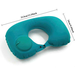 RA888 Gối Chữ U Bơm Hơi，gối Cổ Du Lịch Tự Bơm Hơi，bảo Vệ Cổ Gấp Gọn Tiện Lợi