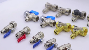 Sturdy Copper T Joint Adapter for Simultaneous Faucet Connection In Reverse Connectors and Coffee Machines Daily Use