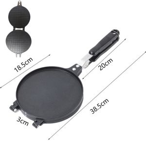 New household egg roll mould pan non stick pan Chicken rolls press ice cream cone mould cake pastry biscuit baking pan