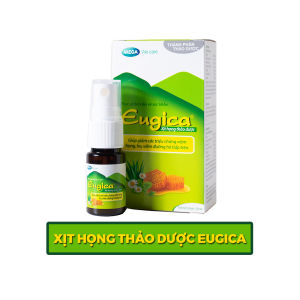 Trà thảo mộc EUGICA COLD & FLU (Hàng nhập khẩu) - Tinh chất thảo dược hỗ trợ giảm 7 triệu chứng cảm cúm.