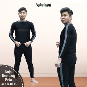 Baju Renang Pria Dewasa Muslim Panjang by Aghnisan Collection Swimwear Spandex Dewasa Baju Renang Ekspres Pengiriman Set Renang Warna Rgdlp - Lazada