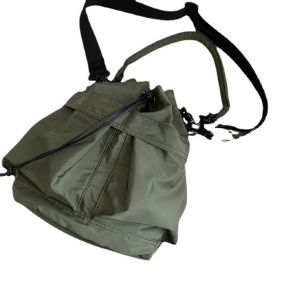 Japan style drawstring large capacity shoulder bag