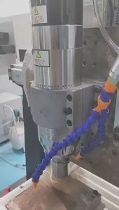 ZZSA 4 Poles 8 Poles 3KW 5.5KW 7.5kw ATC Automatic tool change AUTO Water Cooling BT30 CNC Spindle Motor For Metal Router Milling 9H4B3