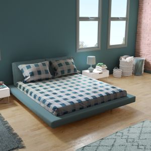 Sprei set bahan katun motif minimalis 90x200/100x200/120x200/160x200/180200/200x200