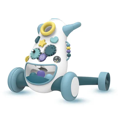 (SG) Local Stock - Arolo Baby Push Walker with Lights Music and Adjustable Speed Locking Wheels Safe & Stable Design Ready Stock Activity Walker Baby Walker Multi-function Four Wheels Trolley Sit to Stand Learning Activity Walker