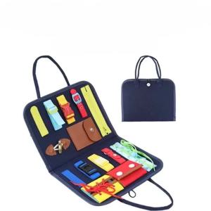 Child Dementia Sensory Pad Elderly Patient Pressure Anxiety Relief Alzheimer Fidget Blanket Autism Intelligence Felt Study Board