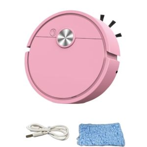 LIVELYN Hoàn toàn tự động Robot hút bụi Quét sàn Sạc USB Robot quét dọn nhà cửa Di động Tích hợp hút và quét Robot quét thông minh Trang chủ