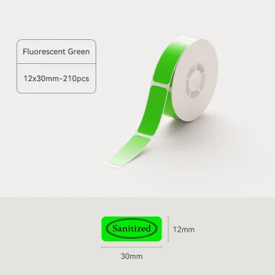 NIIMBOT D11/D110/D101 Name Sticker Waterproof Oil Proof No Glue Residue Food Toy Cartoon ColorThermal Label Paper