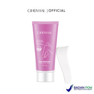 Cindynal Hair Removal Moisturizing Cream Penghilang Bulu Ketiak & Kaki 60g / Perontok Bulu PERMANEN BPOM