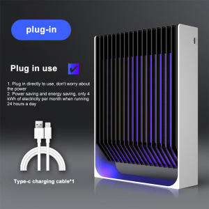 SAMMU Mosquito Repellant Electric Rechargeable 20W USB Hanging/landing dual purpose UV Light Bulb For Outdoor/Indoor Home School Garden office Gym