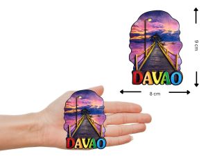 DAVAO Stunning magnets. Beautiful Art Lasting Memories Souvenir