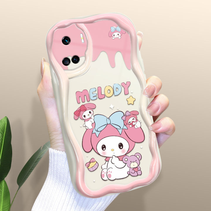 Diorcase For Honor 90 5G 90 Lite 5G Cute Cinnamoroll My Melody Pattern  Cream Texture Casing Wavy Edge Soft Silicone Cover Phone Case Lazada