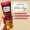PURBASARI Body Serum Gluta Hya 180ml 10X More Whitening ~ Instan Brightening Formula ~ Doble UV Protection ~ BPOM. 
