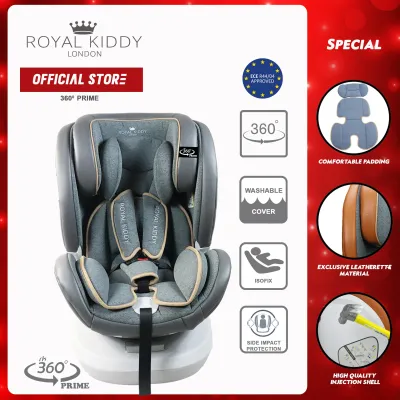 JPJ Approved Royal Kiddy London RK 360 PRIME ISOFIX Carseat