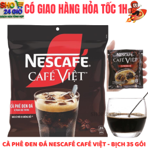 Nescafe Việt Đen Đá Bịch 35 Gói