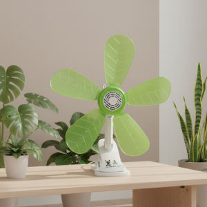 5 Blades Clip Fan Portable Clip ELectric Fan Soft Blades Clip Fans Strong Wind Super Wind Table Fans Mini Fan