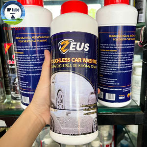(SIÊU RẺ ) Nước Rửa Xe Không Chạm Bọt Tuyết Zues 1 Lít Siêu Bọt Siêu Sạch An Toàn Tiết Kiệm- Cam kết chính hãng