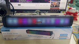 Loa Thanh Máy Tính JT-1421 Jiteng - Loa Soundbar Để Bàn Có Đèn LED RGB Cho Laptop PC Điện Thoại
