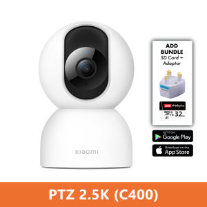 Xiaomi Mi Smart Camera 2 C400 PTZ 360 Degree 1440P WiFi CCTV IP Webcam 2.4GHz 5GHz Low Light Full Color Home Baby Security Monitor