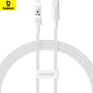 Cáp sạc nhanh và truyền dữ liệu Type C to Lightning 20W Baseus Gem Charging Cable